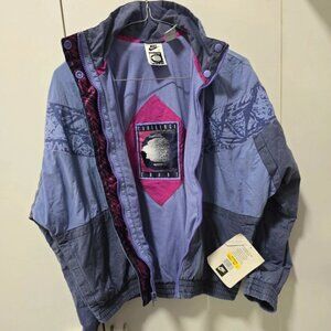 1992 Nike Challenge Court Womens Tracksuit (Medium Violet/ Bright Magenta) Small